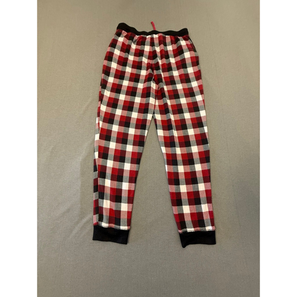 CUDDL DUDS Women's Size M Pajama 2-pc Buffalo Check Henley Long Sleeve Soft Warm - Picture 2 of 10